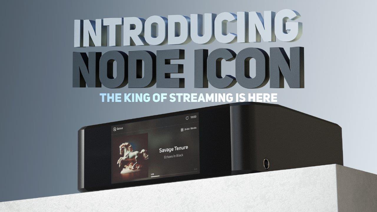NODE ICON, wireless music streamer