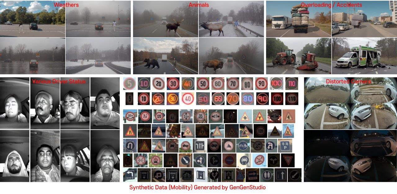 GenGenStudio: GenAI based synthetic data production S/W