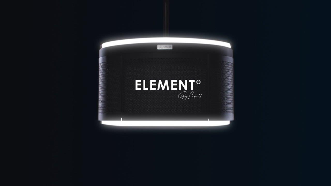 ELEMENT, connected air purifying ceiling light