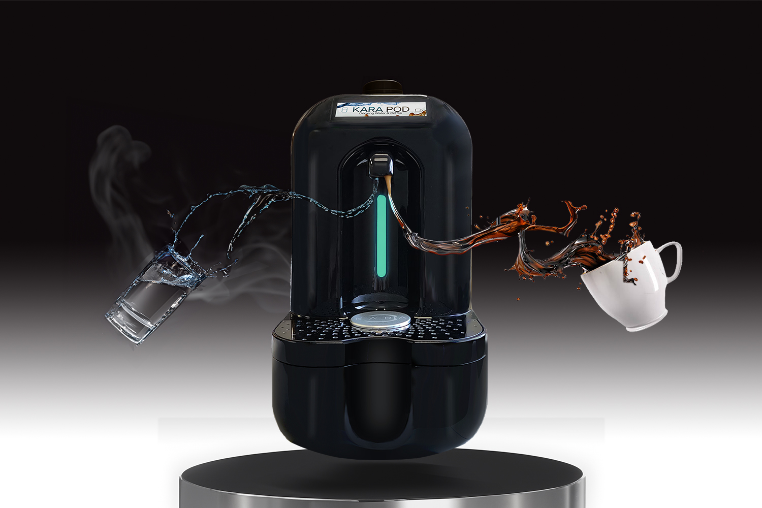 Kara Pod, self-refilling coffee machine