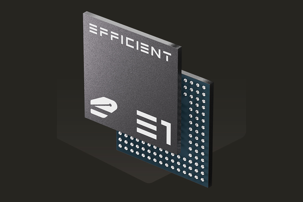 Efficient E1: Ultra-efficient processor with Fabric architecture.