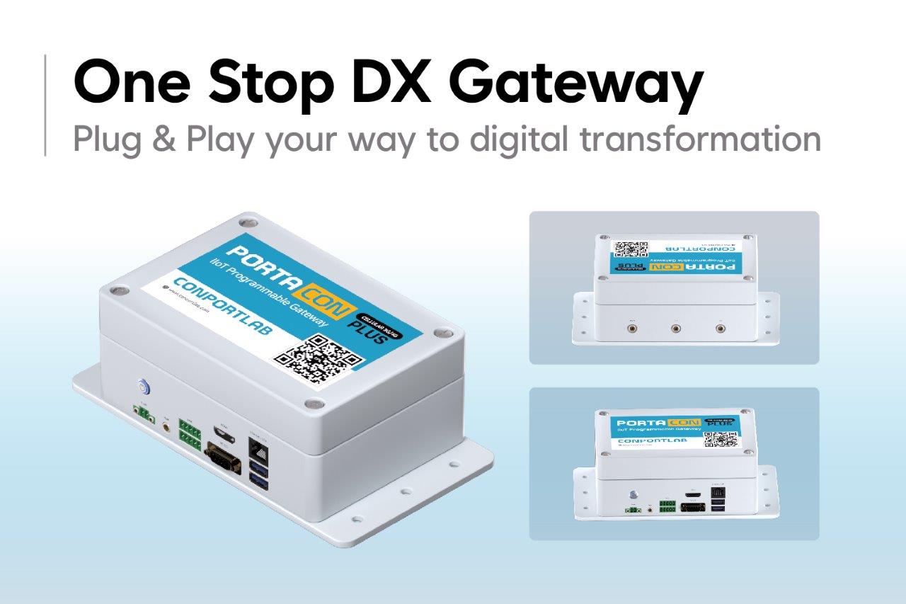 PortaCON Plus: A plug-and-play DX gateway for industrial digitization
