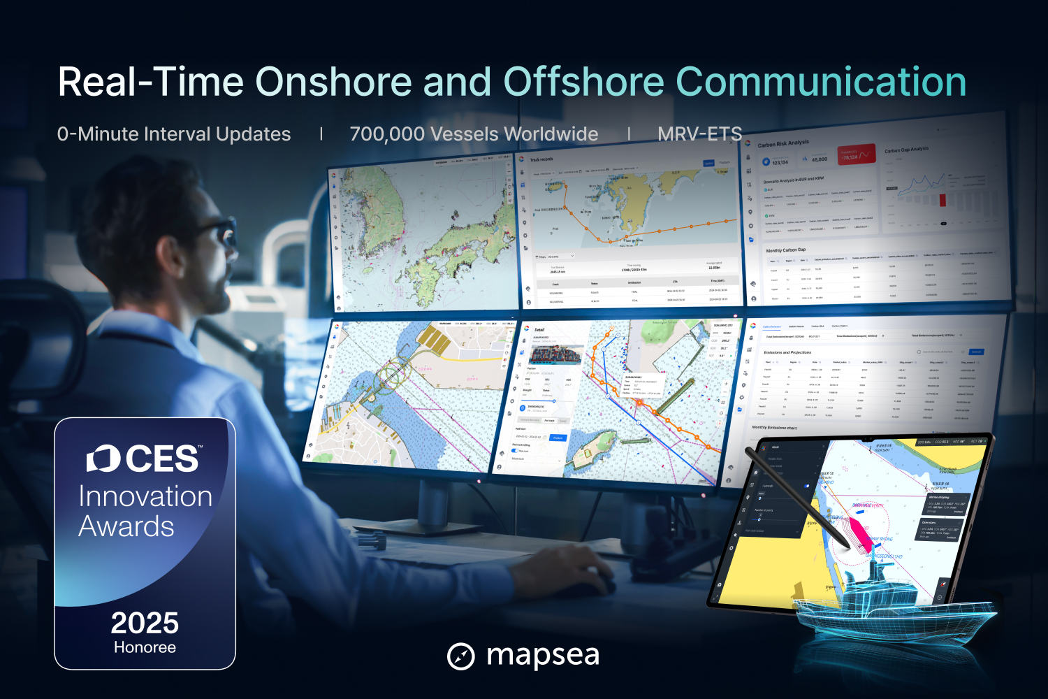 mapsea, an All-in-One, real-time maritime big data solution
