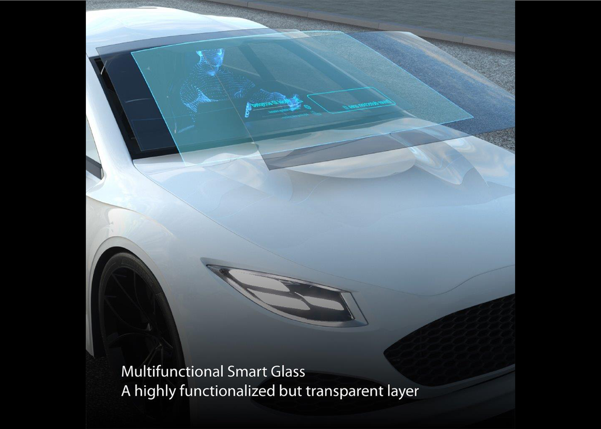 Holographic Transparent Camera