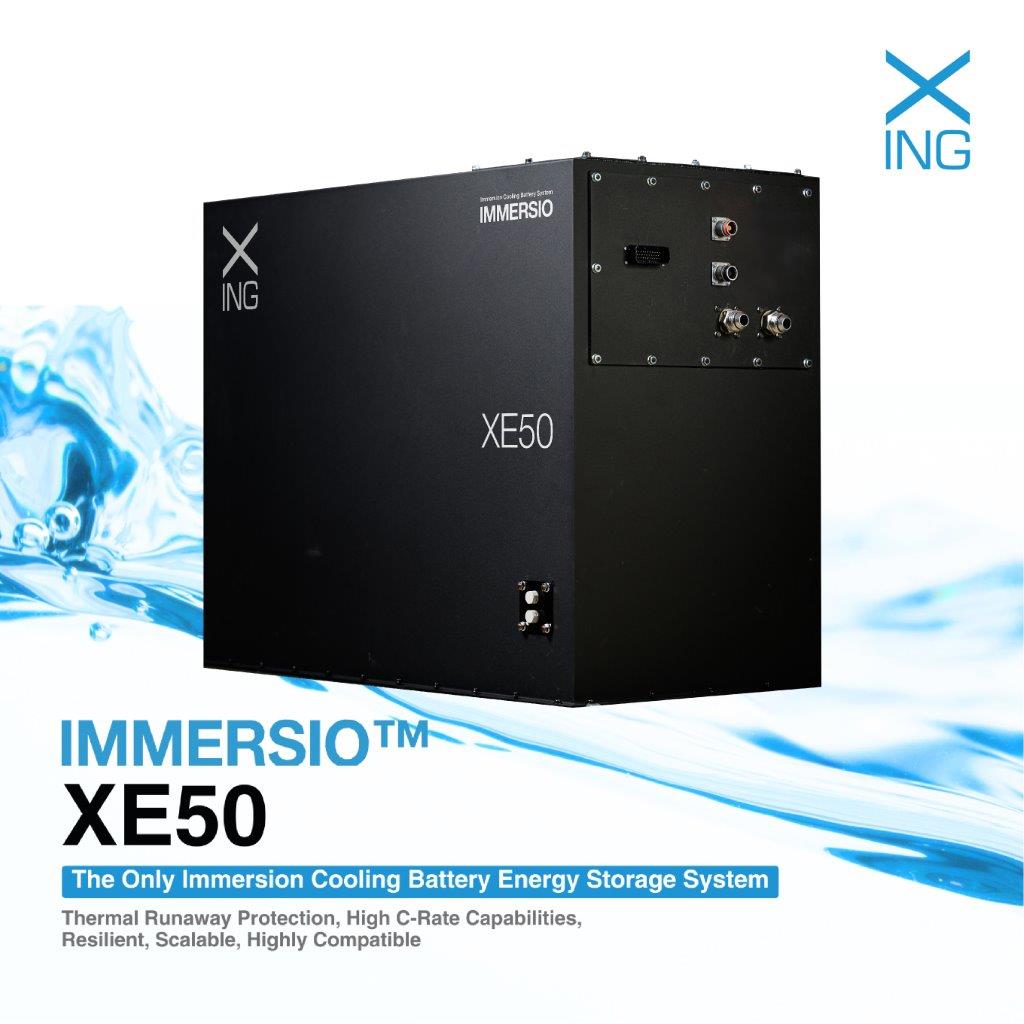IMMERSIO™ XE50 Immersion Cooling Battery energy storage System